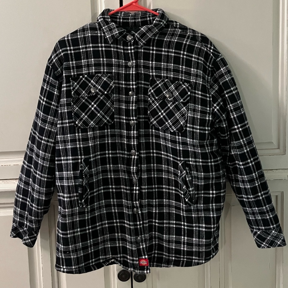 DICKIES WOMENS SNAP BUTTON JACKET